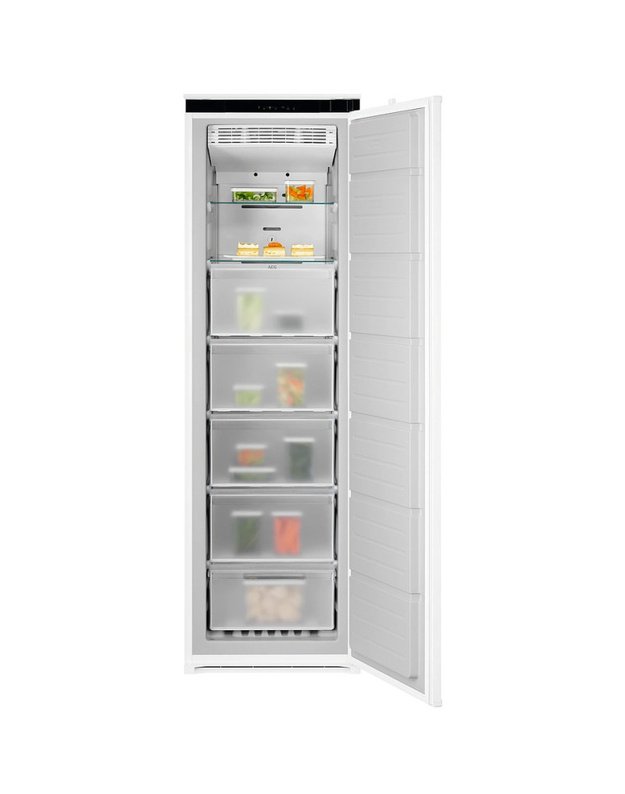 Electrolux KUA7NE18S 700 serijos įmontuojamas šaldiklis, 212 l, No Frost, AI CoolAssist®, 178 cm