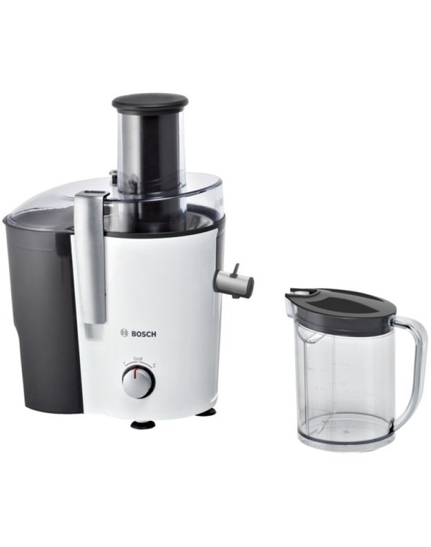 Bosch MES25A0 VitaJuice 2 centrifūginė sulčiaspaudė, 700 W, 2 greičiai, 73 mm anga, 1,25 l
