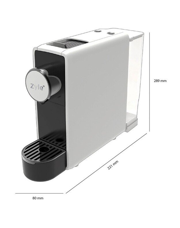 Kapsulinis kavos aparatas Zyle Pico ZY838W, 1100 W,  3