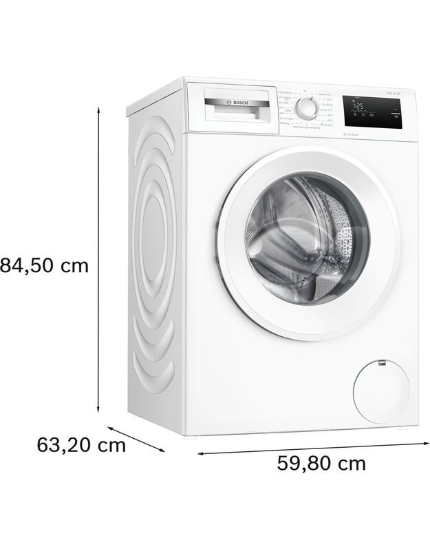 Skalbimo mašina Bosch Serija 4, WAN2408LSN, 8 kg 1