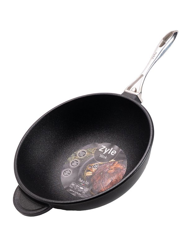 Neindukcinė WOK keptuvė Zyle &Oslash;28 cm ZY0028WOK