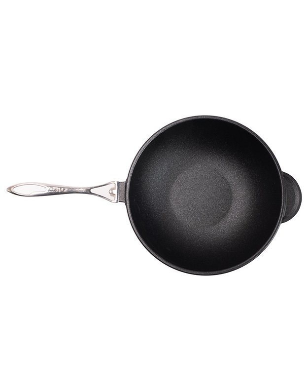 Neindukcinė WOK keptuvė Zyle &Oslash;28 cm ZY0028WOK