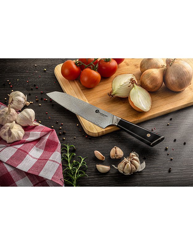 Damasko plieno peilis Kamazaki KZI006KN