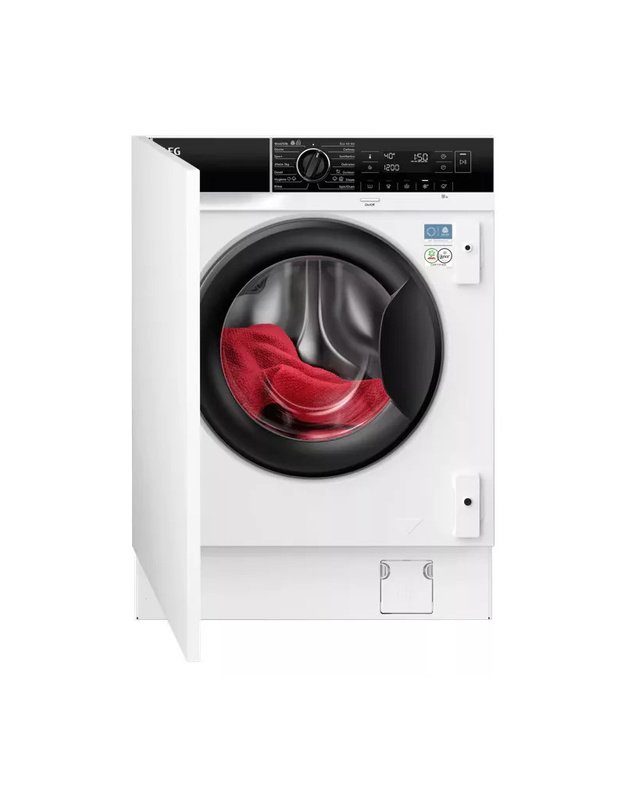 AEG 7000 ProSteam L7FE48SI  įmontuojama skalbyklė, 8 kg, 1400 aps./min., garų programa, A klasė