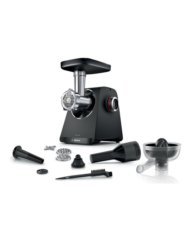 Bosch MFWS430B Serie 4 MultiPower mėsmalė su citrusinių vaisių sulčiaspaude, 1900 W