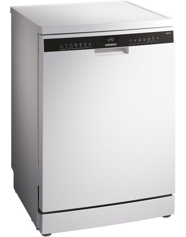 Siemens SN23HW05ME iQ300 laisvai pastatoma indaplovė, 60 cm, 14 komplektų, C klasė, Home Connect, balta