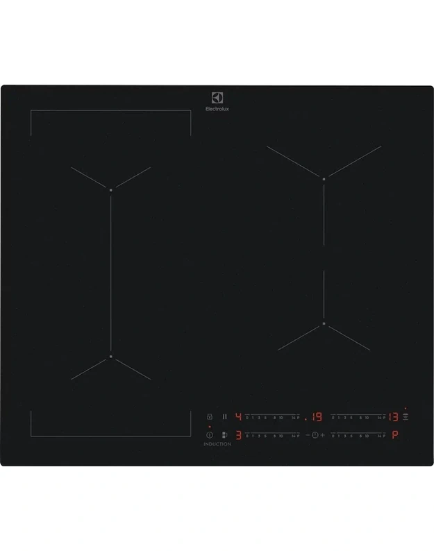 Electrolux EIV63449CT 600 serijos indukcinė kaitlentė, 60 cm, SaphirMatt® SE, Bridge, Hob2Hood®
