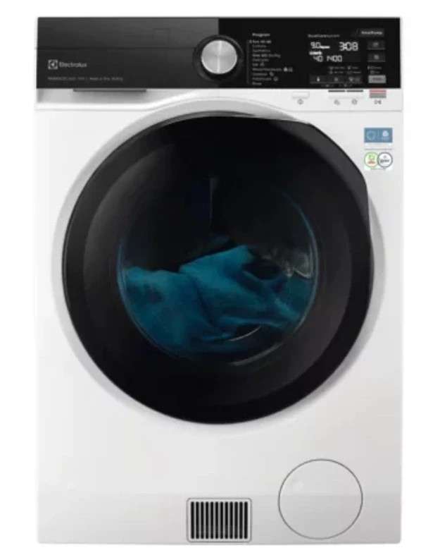 Electrolux EN9W2496BE 900 DelicateCare skalbyklė-džiovyklė su šilumos siurbliu, 9/6 kg, A/B klasė, SteamCare