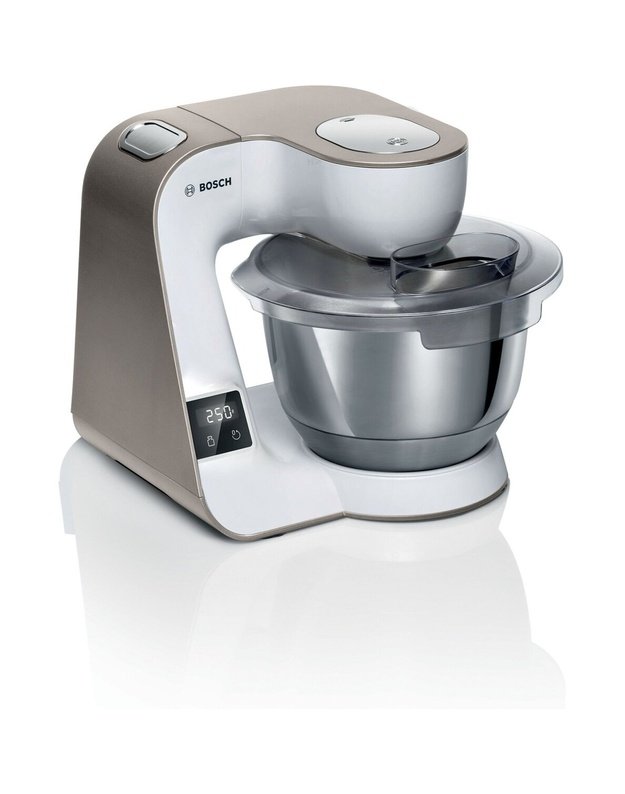 Bosch MUM5XW40 Serie 4 virtuvinis kombainas, 1000 W, 3,9 l, integruotos svarstyklės, laikmatis, mėsmalė, trintuvas