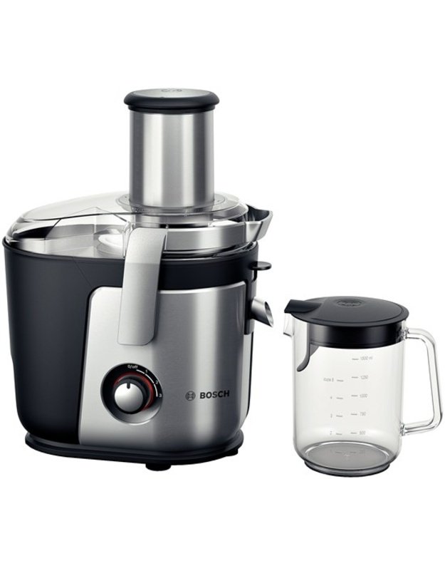 Bosch MES4010 VitaJuice 4 centrifūginė sulčiaspaudė, 1200 W, 3 greičiai, 84 mm XL anga, 1,5 l