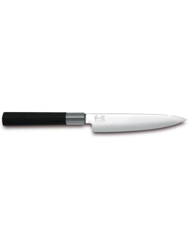 Japoniško plieno peilis KAI Wasabi black DM6715U peilis,15 cm ašmenys