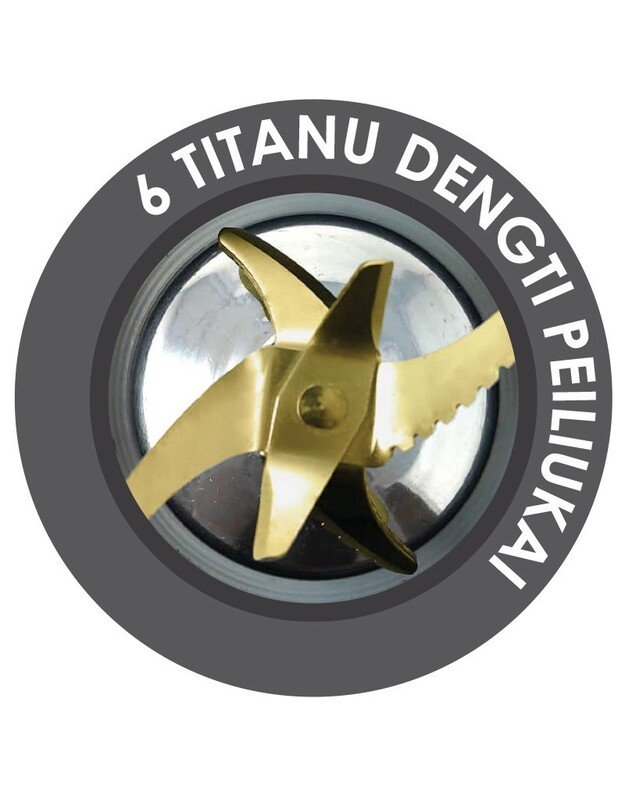 Kokteilinė Zyle Blender ZY4693BL, 1600 W, NEMOKAMAS PRISTATYMAS! 1