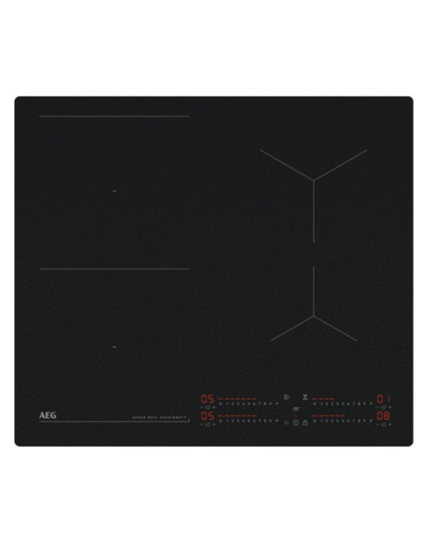 AEG TI64IB10IZ 7000 SenseBoil® SaphirMatt® indukcinė kaitlentė, 60 cm, 4 kaitvietės, Bridge, Hob2Hood®, PowerBoost