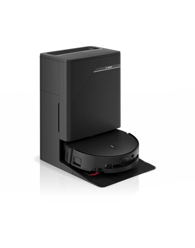 Bosch BCR2P2BXAB Spotless 2 Advanced+ robotas siurblys, 30 000 Pa, plovimo funkcija, Dry-Wet stotelė, Home Connect