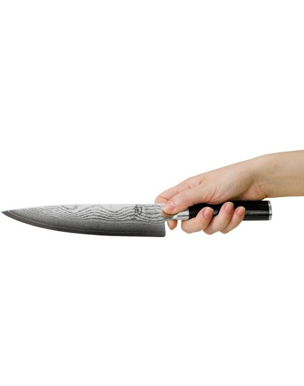 Damasko plieno peilis KAI Shun Classic Chef's Knife 8" DM-0706 šefo peilis, 20 cm ašmenys