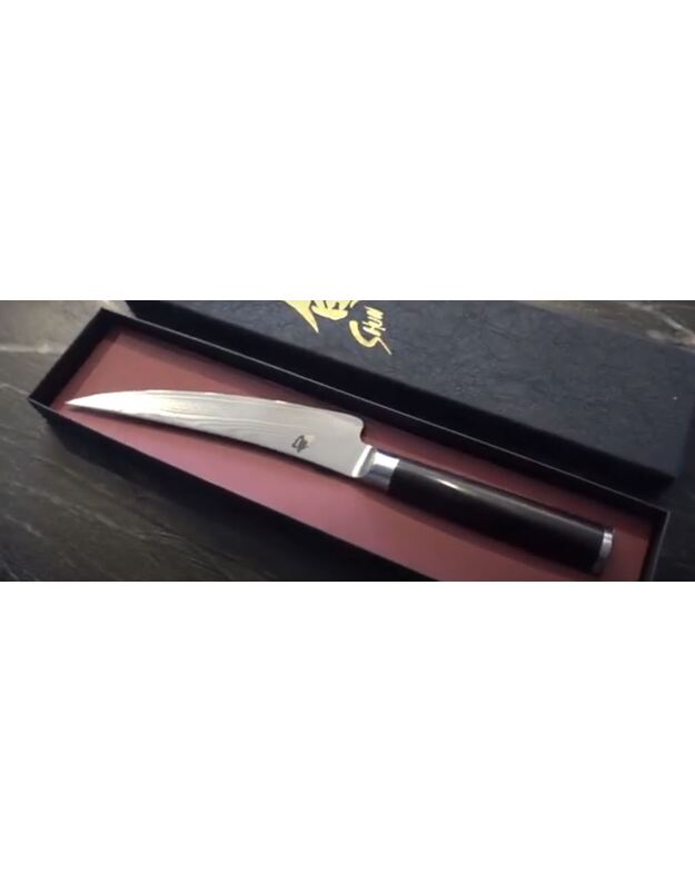 Damasko plieno peilis KAI Shun Classic nukaulinimo peilis 15 cm DM-0743
