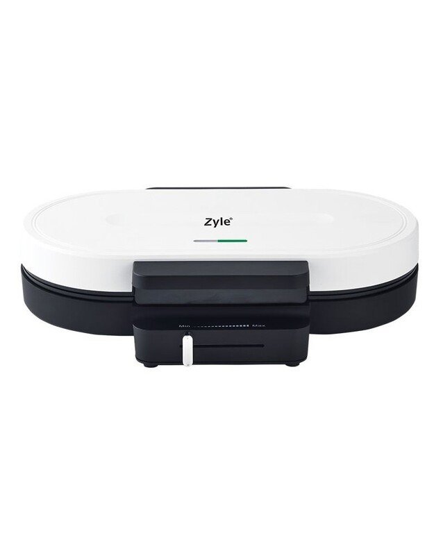 Dviguba čirvinių blynų keptuvė Zyle ZY313W, 1300 W