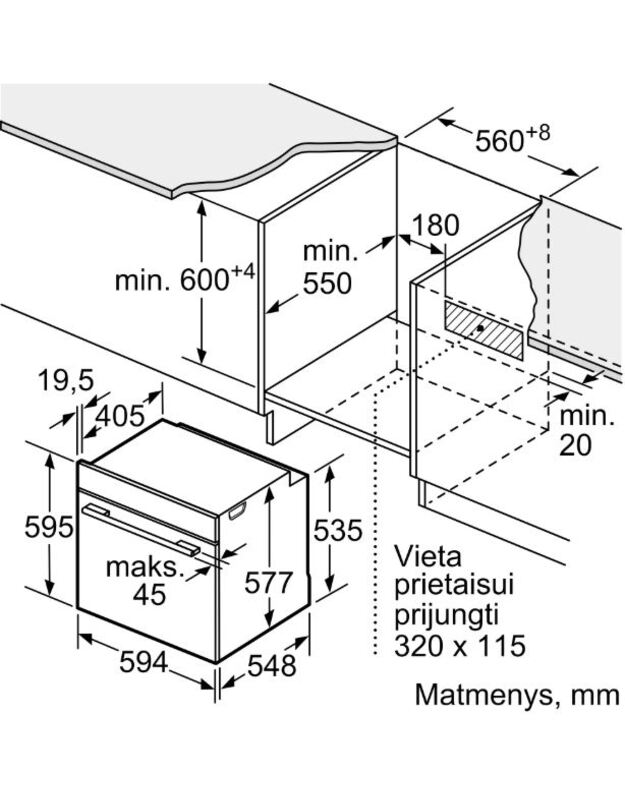 Orkaitė Bosch HNG978NM1 2