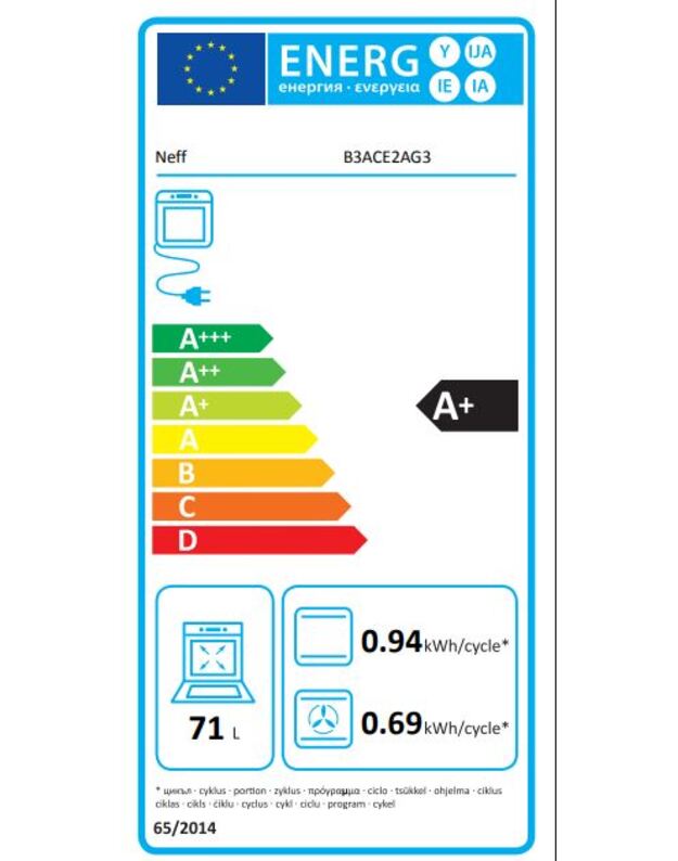 Orkaitė Neff B3ACE2AG3 4