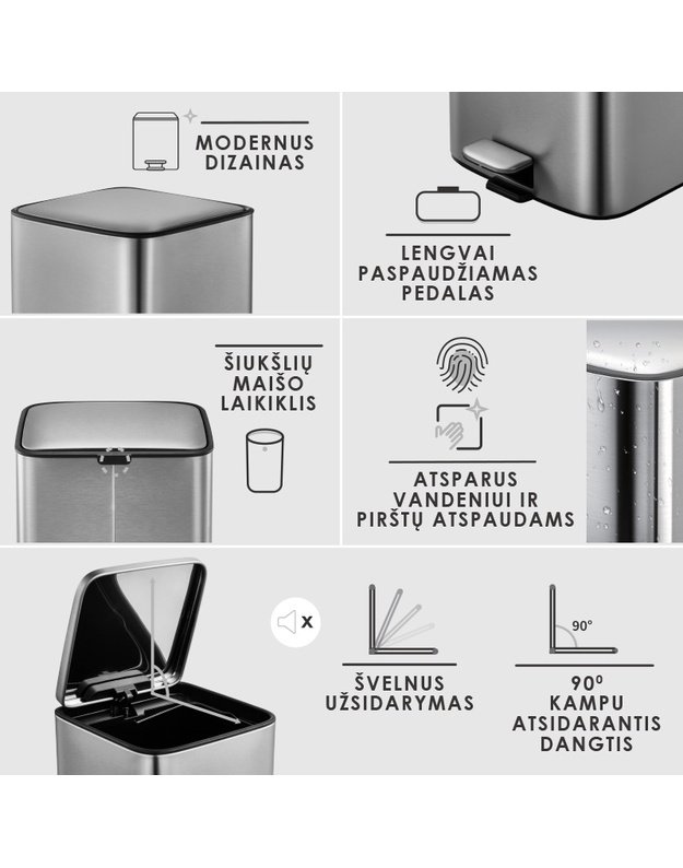 &Scaron;iuk&scaron;liadėžė Zyle ZY8537PTB, 28 l