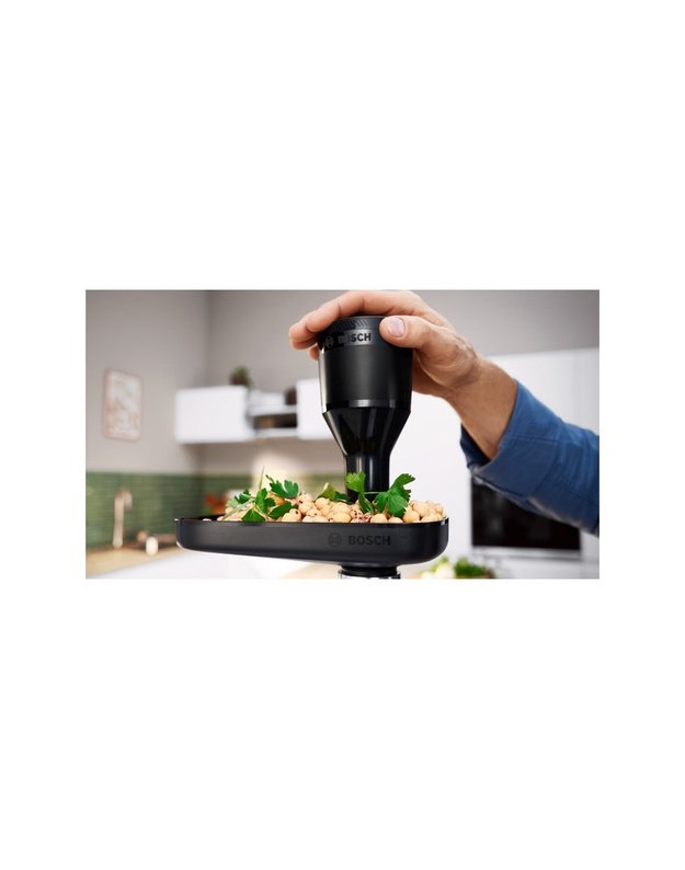 Bosch MFWS682B Serie 6 MultiPower mėsmalė su grūdų malūnėliu, sulčiaspaudėmis ir tarkavimo priedu, 2100 W
