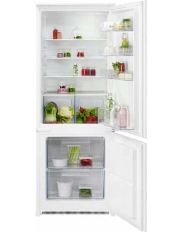 Electrolux LNS5LD14S 500 ColdSense įmontuojamas šaldytuvas su šaldikliu, 217 l, D klasė, LowFrost, 35 dB