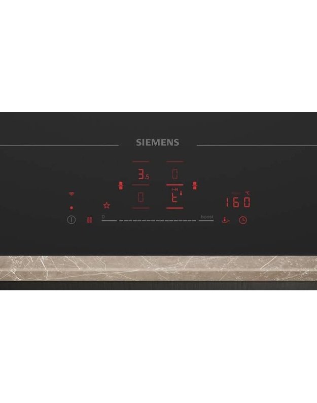 Siemens EX61AHYC1E iQ700 Matt Edition indukcinė kaitlentė, 60 cm, flexInduction Plus, fryingSensor Pro, Home Connect
