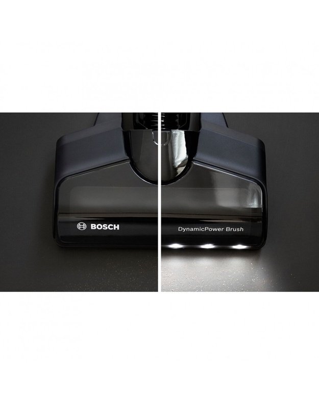 Bosch BBS711W Unlimited 7 belaidis dulkių siurblys, 18 V, 3,0 Ah, iki 40 min., Flex Tube, baltas