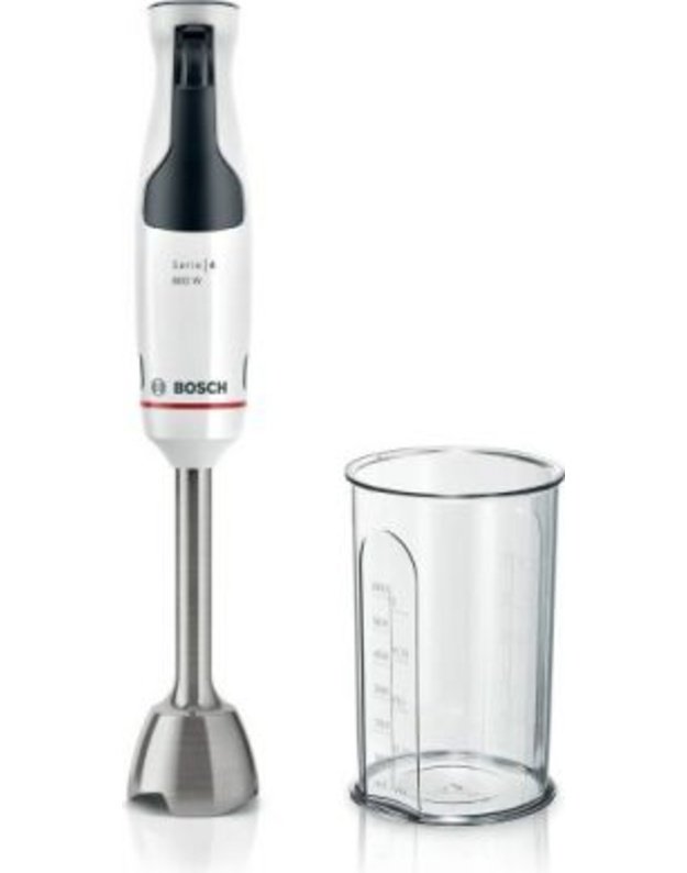 Bosch MSM4W410 Serie 4 ErgoMaster rankinis trintuvas, 800 W, QuattroBlade, dinaminis greičio valdymas, 600 ml indas