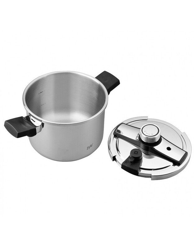Greitpuodis Zyle ZY22PSC, nerūdijančio plieno, 6 l 2