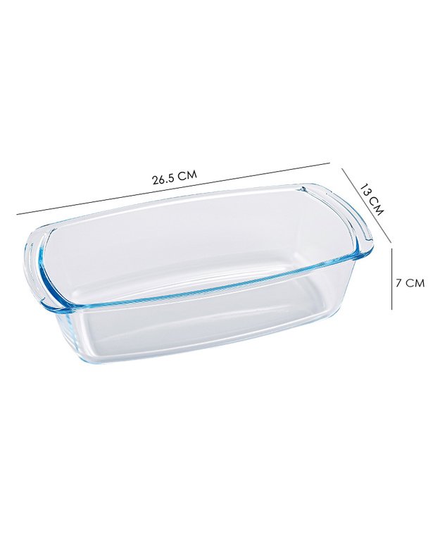 Stiklinis kepimo indas Zyle ZY0518GD