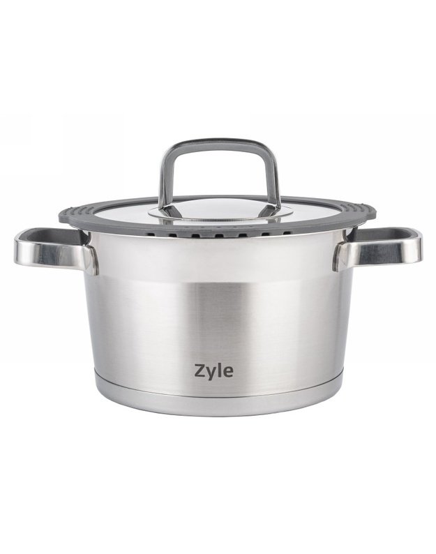 Indukcinis puodas su dangčiu Zyle ZY12718CS