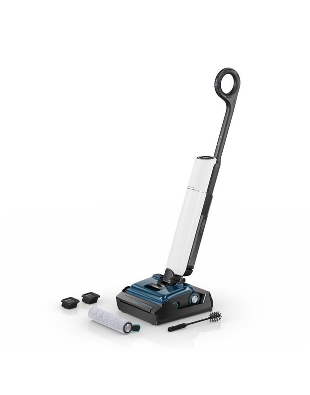 Bosch BHF41WM Serie 4 OneFlow grindų plovimo siurblys, 24 000 Pa, 3 režimai, savaiminis valymas