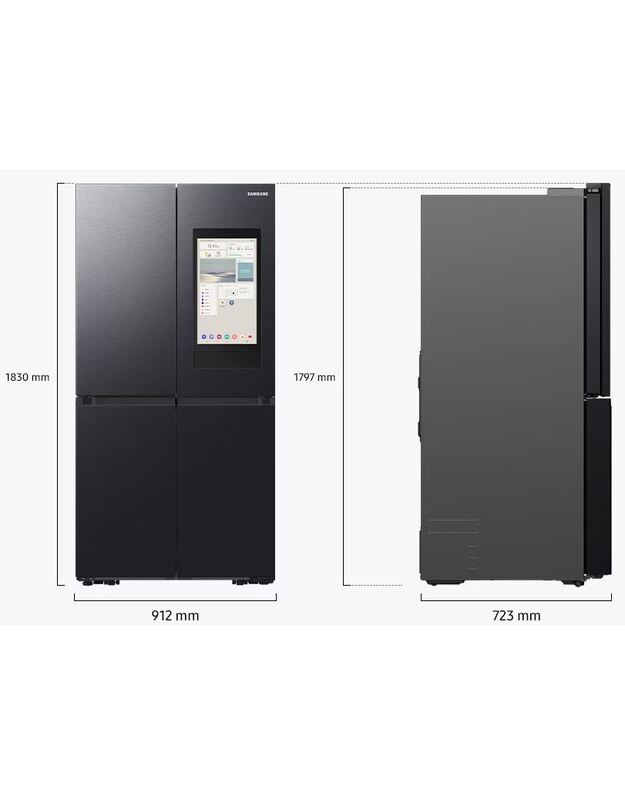 Šaldytuvas Samsung RF65DG9H0EB1 4