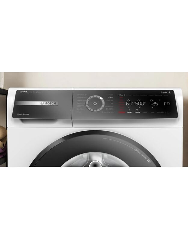 Skalbimo mašina Bosch WGB266AWSN 1