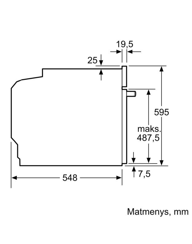 Orkaitė Bosch HBG378AB4 5