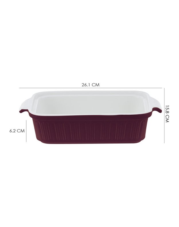 Porcelianinis kepimo indas Zyle ZY1810CDR