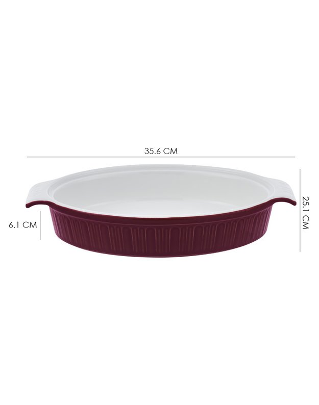 Porcelianinis kepimo indas Zyle ZY1830CDR