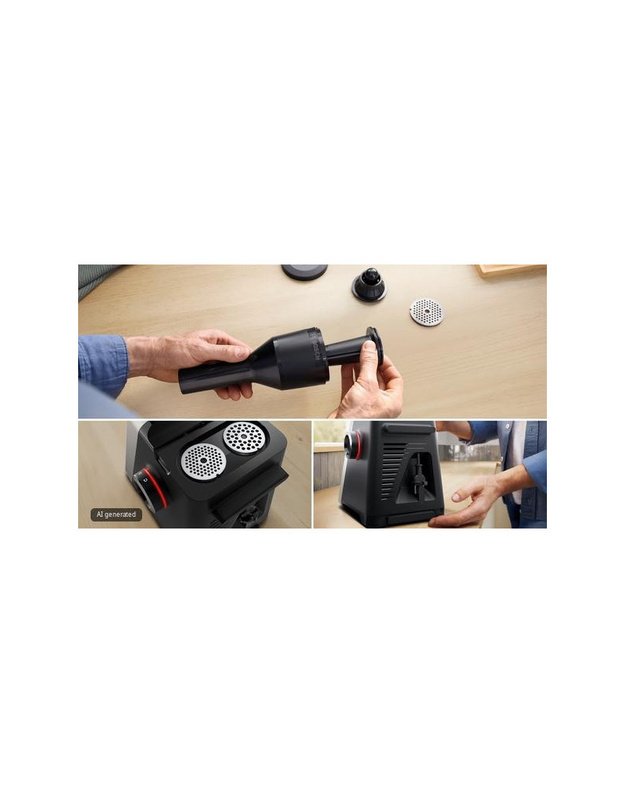 Bosch MFWS835M Serie 8 MultiPower mėsmalė su vaisių ir daržovių sulčiaspaude, 2500 W, nerūdijančio plieno