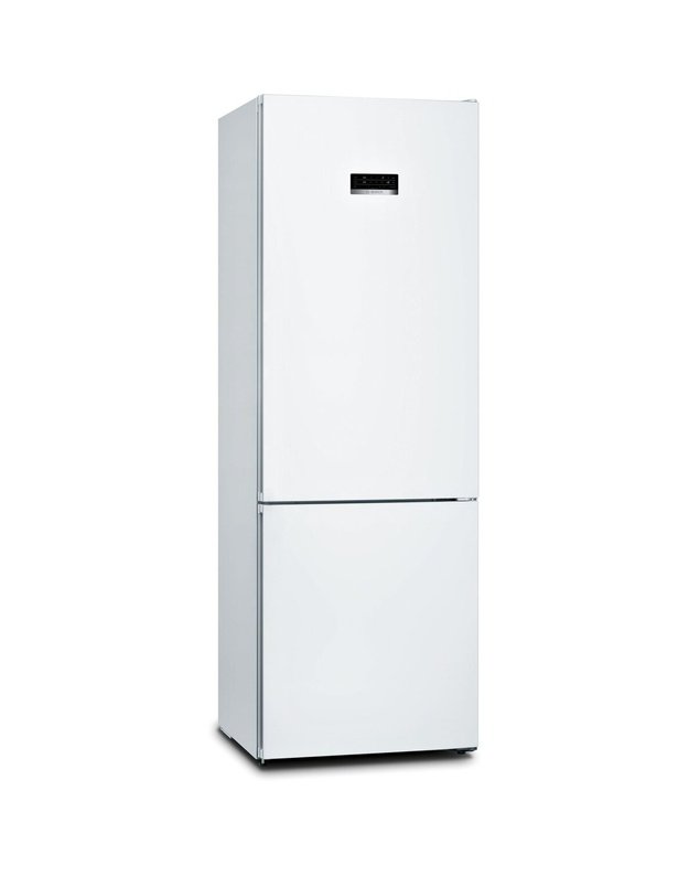 Bosch KGN493WDA Serie 4 šaldytuvas su šaldikliu, 203 × 70 cm, 438 l, Total NoFrost, VitaFresh, D klasė, baltas