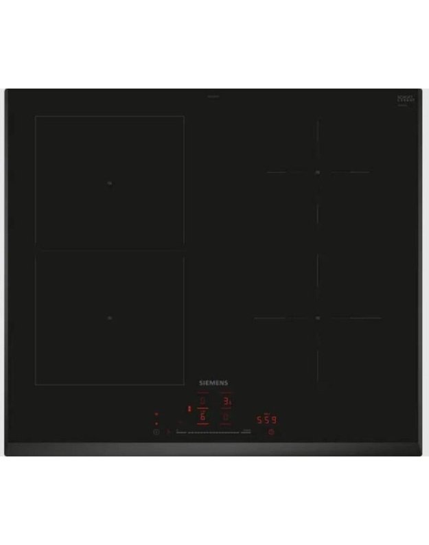 Siemens ED651HSB1E iQ500 indukcinė kaitlentė, 60 cm, combiZone, Home Connect, powerBoost