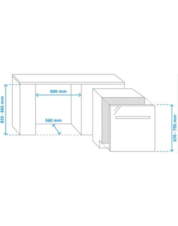 Indaplovė Samsung DW60BG830I00ET