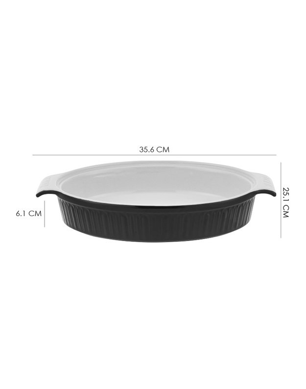 Porcelianinis kepimo indas Zyle ZY1830CDB