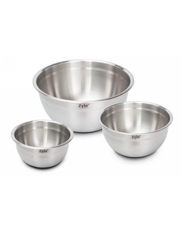 Metalinių dubenėlių rinkinys ZY193MMB