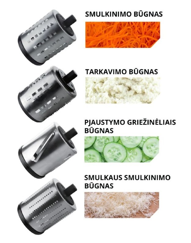 Daržovių pjaustyklė, ZY750SR