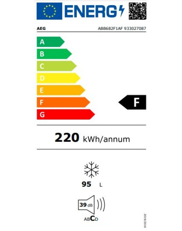 Šaldiklis AEG ABB682F1AF