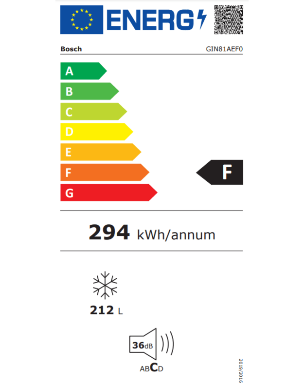 Šaldikliai Bosch GIN81AEF0