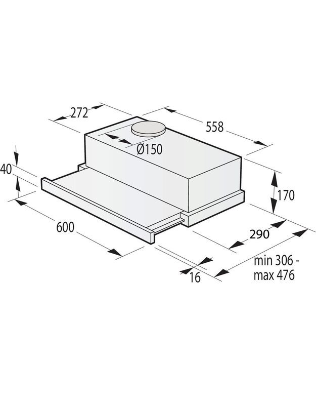 Gartraukis GORENJE TH64E3BG