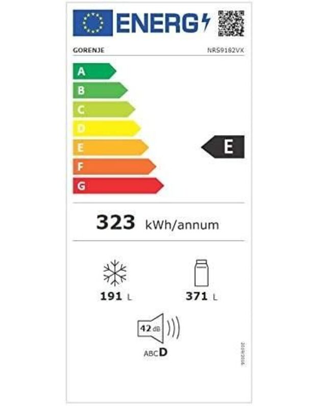 Šaldytuvas Gorenje NRS9182VX