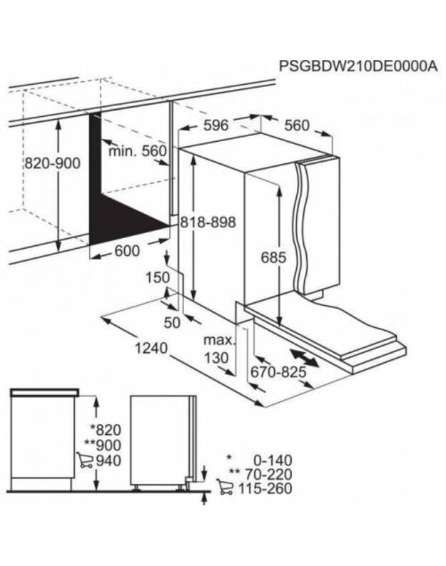 Indaplovė Electrolux EEM68510W